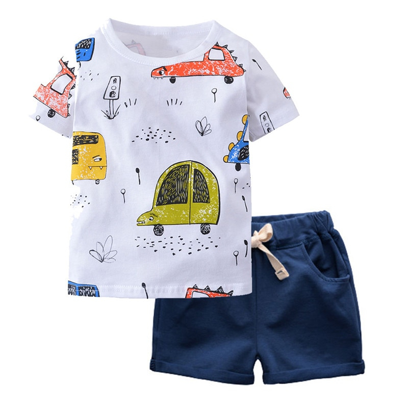 Summer Baby Boys Clothes Set Outfit