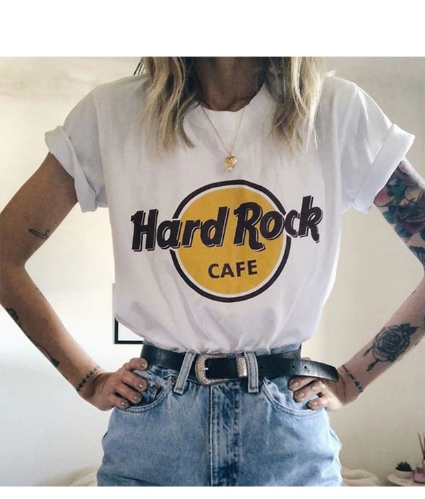 Summer Hard Rock Cafe T Shirt