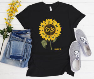 Biden Harris 2020 Sunflower HOPE T-Shirt