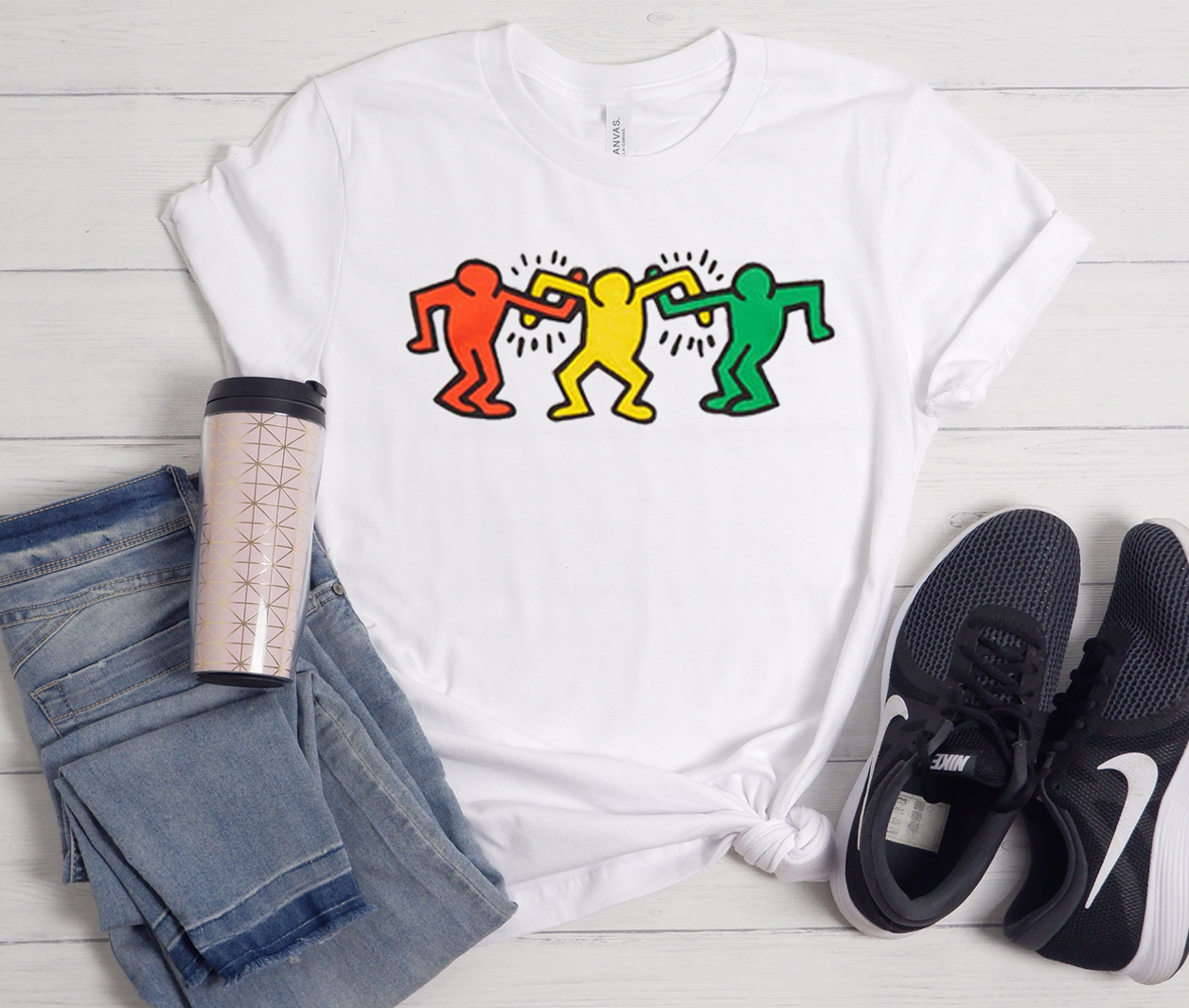 Keith Haring Friends T Shirt