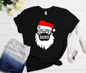 Santa Wearing Mask - Quarantine Christmas 2020 T-Shirt