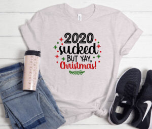Christmas Matching Family 2020 Pajamas Quarantine T-shirt