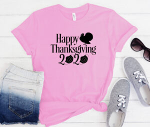 Happy Thanksgiving 2020 graphic T-shirt