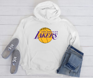 Los Angeles Lakers White Hoodie